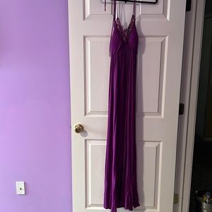 American dream purple maxi dress
